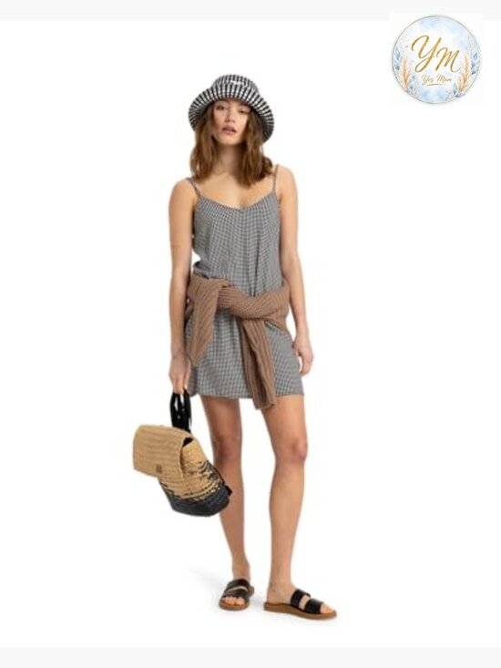 Woven Straw Backpack Flap Over Drawstring Closure Travel Lightweight main image 4